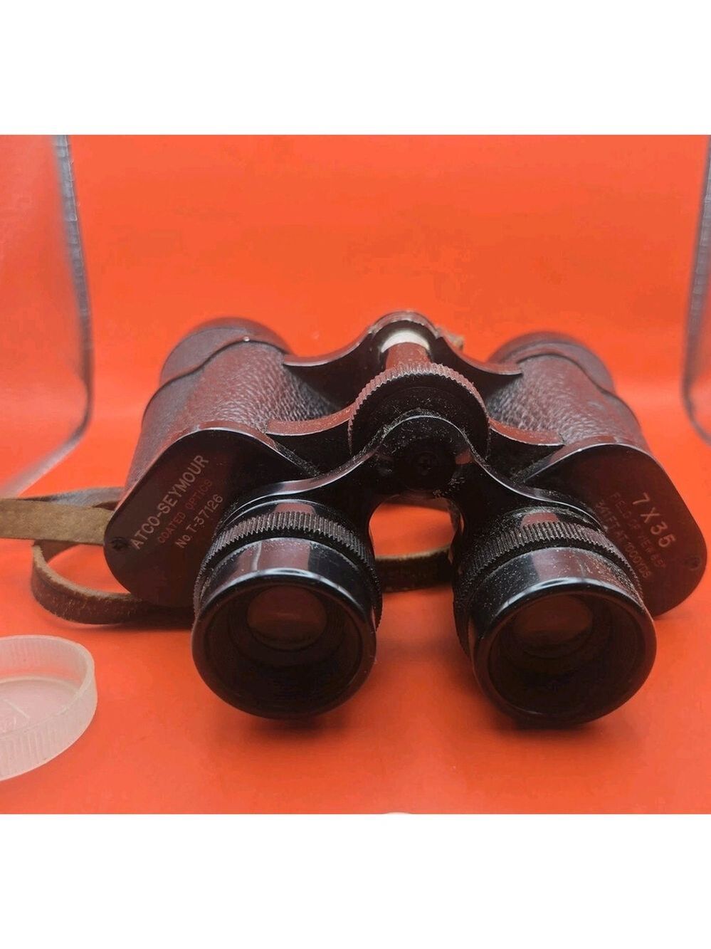 Vintage Atco Seymour 7x35 No T-37126 Binoculars with Case